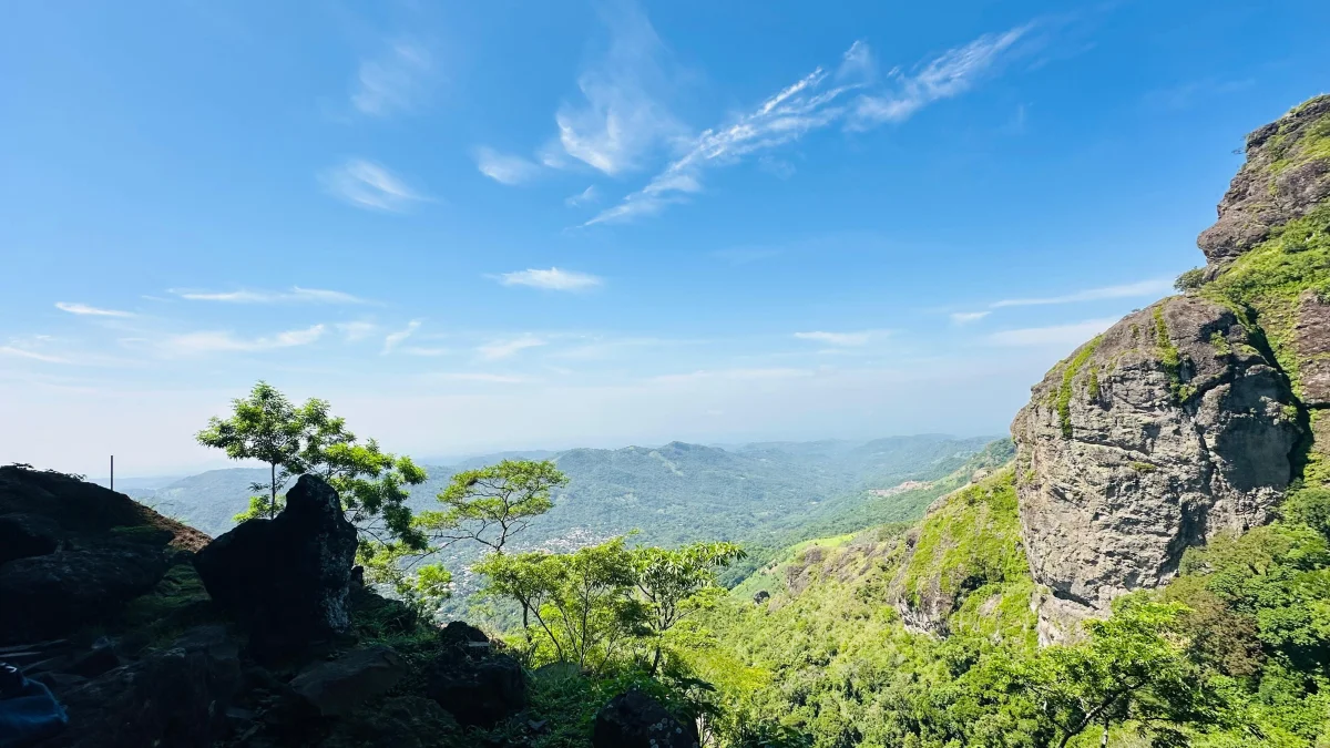 Vistas desde la montaña 