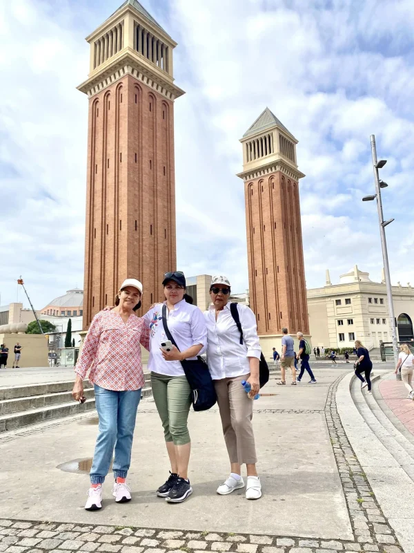 La doctora, durante un viaje / Revista Mundo Real